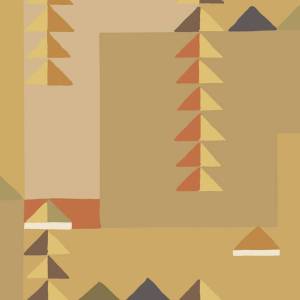 Papier peint Motif Géométrique