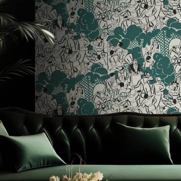 Papier peint La Guinguette