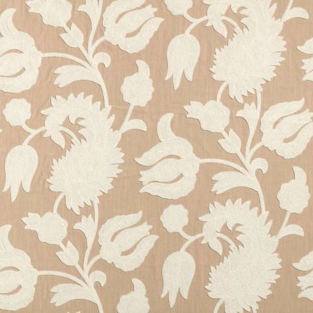 Tissu Florence Brodé