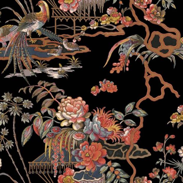 Papier peint Sacred Pheasants en intissé