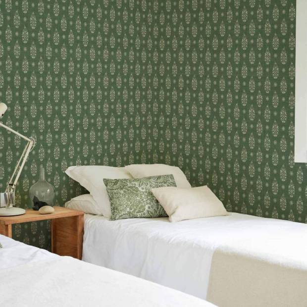 Papier peint Paisley en intissé