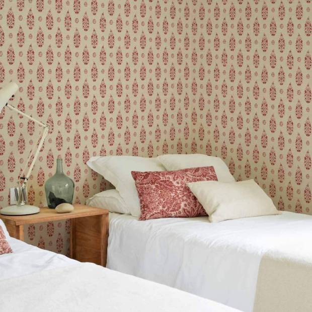 Papier peint Paisley en intissé