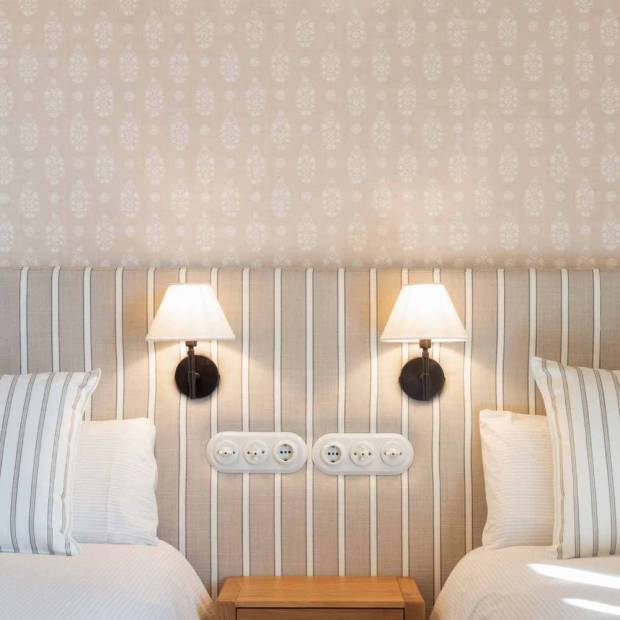 Papier peint Paisley en intissé