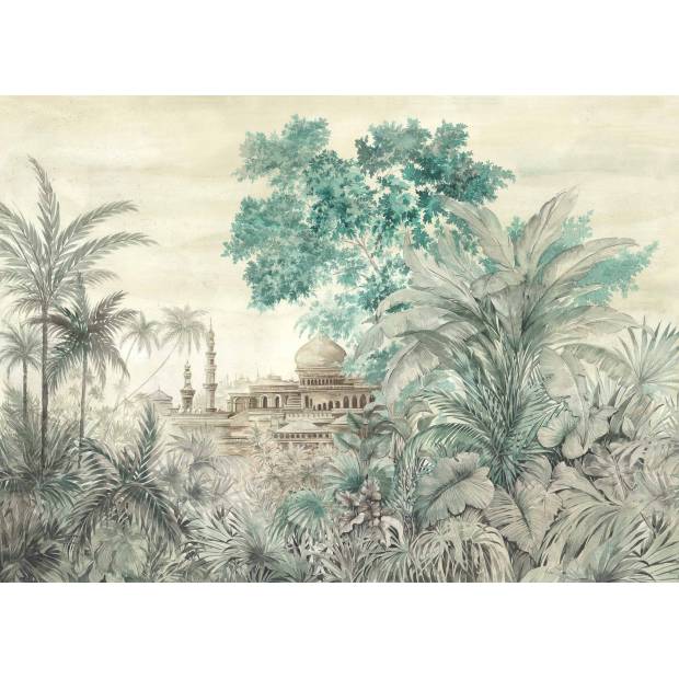 Papier peint Panoramique Taj Mahal Lin