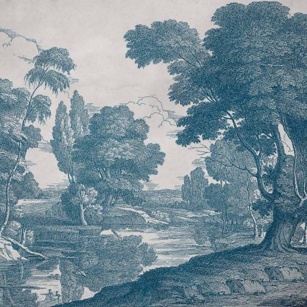 Papier peint Panoramique Engraving
