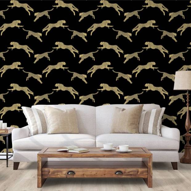 Papier Peint Leaping Cheetah