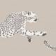 Papier Peint Leaping Cheetah II