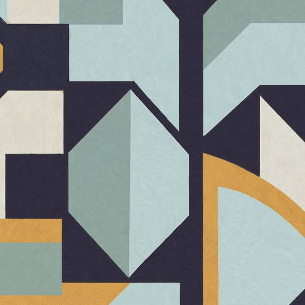 Papier peint Panoramique sur mesure Geo Deco en Vinyle