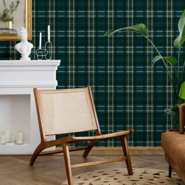 Papier peint Panoramique sur mesure Duncan en intissé