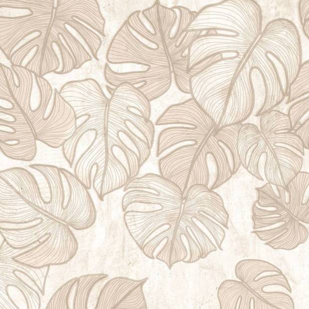 Papier peint Panoramique sur mesure Monstera en intissé