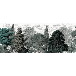 Papier peint panoramique sur mesure Canopea en intissé