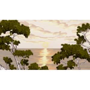Papier peint Panoramique sur mesure Littoral en intissé