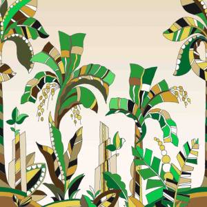 Papier Peint Palmeraie Sisal