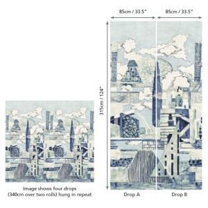 Papier Peint Metropolis Sisal