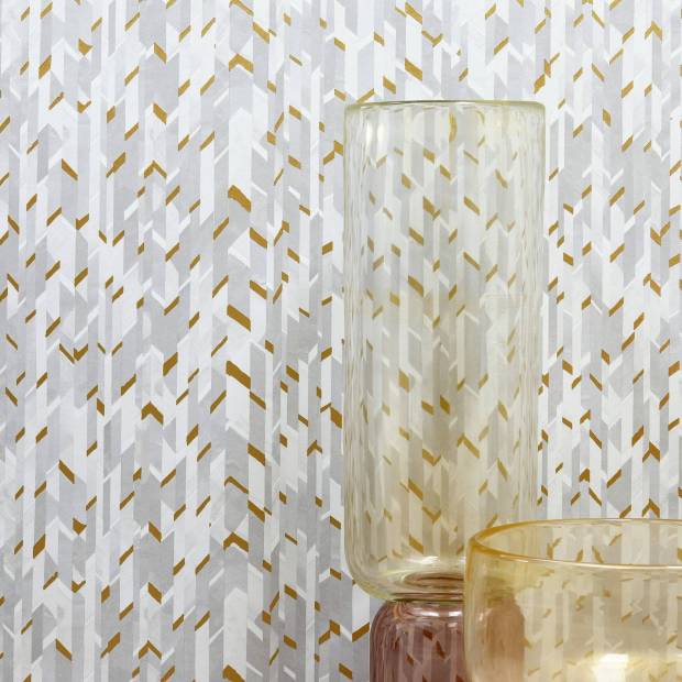 Papier Peint Marqueterie