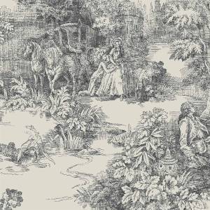 Papier peint Toile de Jouy