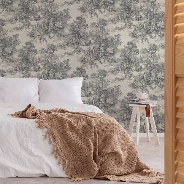 Papier peint Toile de Jouy