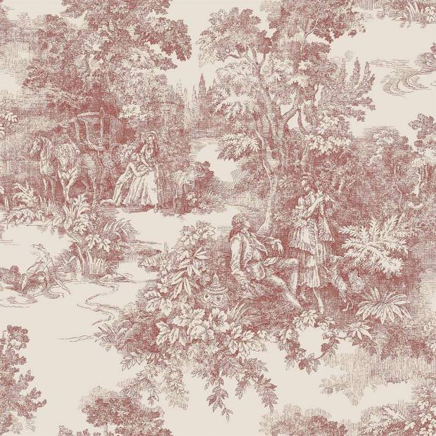Papier peint Toile de Jouy