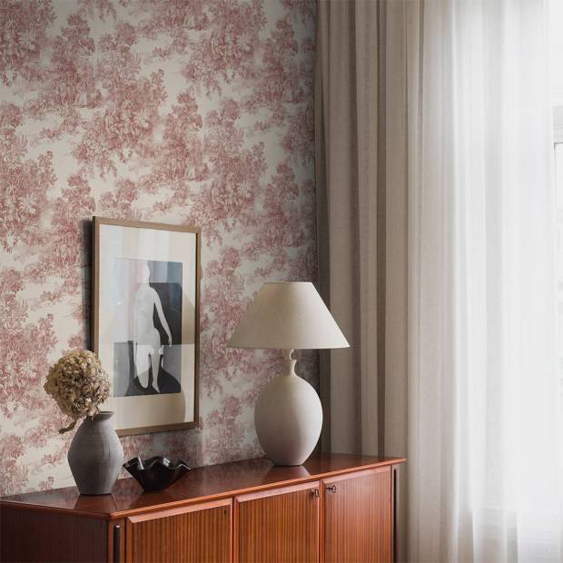 Papier peint Toile de Jouy