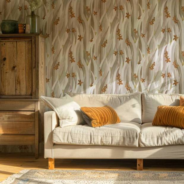 Papier peint Grass Waves