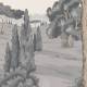 Papier peint Panoramique sur mesure Sovana Beige en vinyle