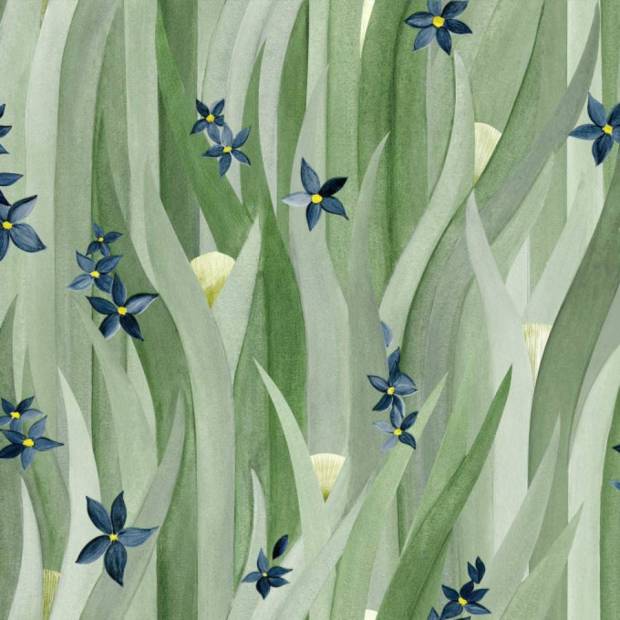 Papier peint Grass Waves