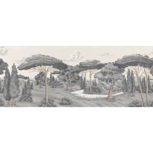 Papier peint Panoramique sur mesure Sovana Beige en vinyle