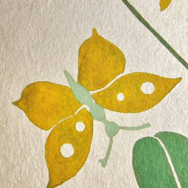 Papier peint Pré D'été Nacre