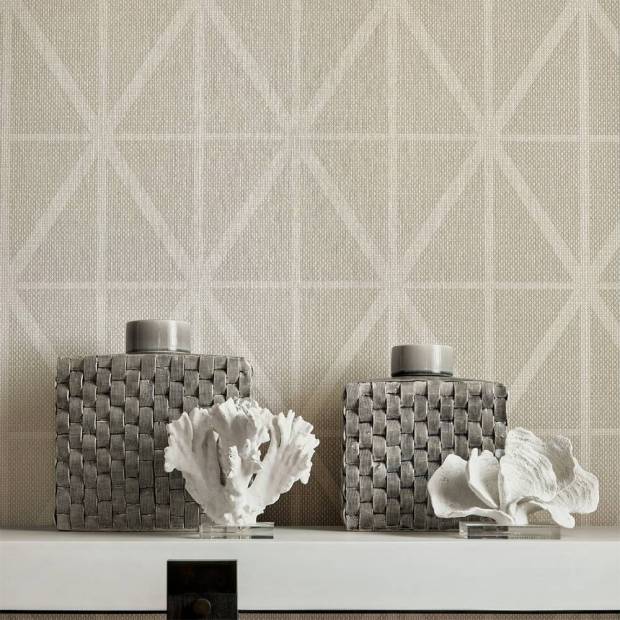 Papier Peint Cafe Weave Trellis
