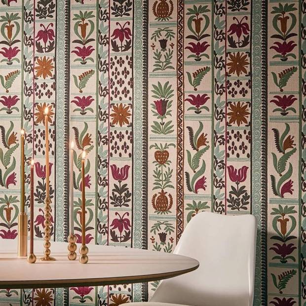Papier peint Fleurs de Lumières