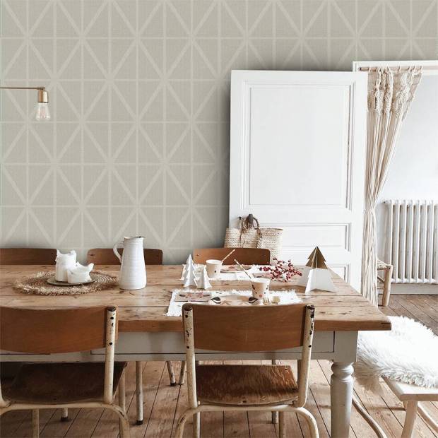 Papier Peint Cafe Weave Trellis