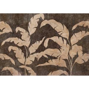 Papier peint Panoramique sur mesure Leaves Shadow en Intissé