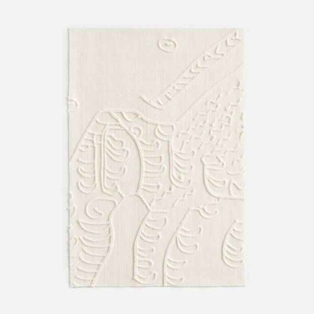 Tissu Tiger Snow