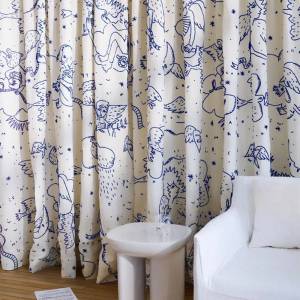 Tissu Le Monde Parall'aile