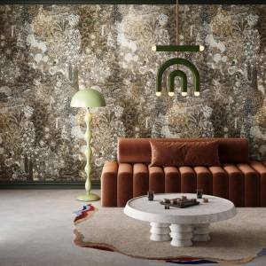 Papier peint Forêt des Muses