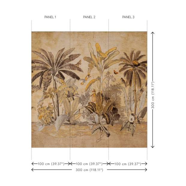 Papier peint Panoramique Milk and Honey