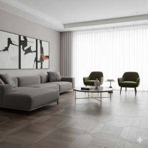 Parquet Chêne Contrecollé Cubique