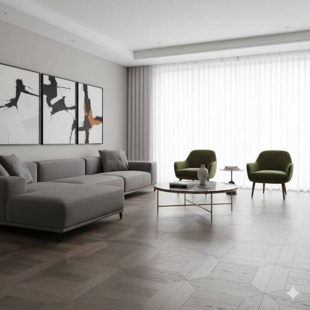 Parquet Chêne Contrecollé Cubique
