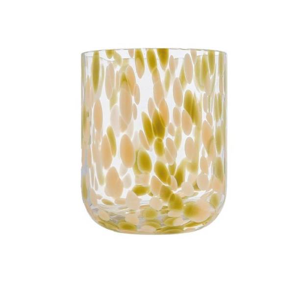 Verre Gobelet Moucheté