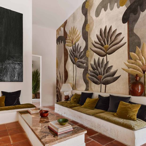 Papier peint Panoramique sur mesure Agaves