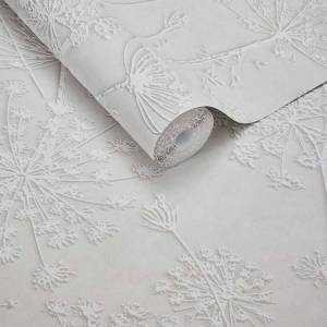 Papier peint Silhouette Flowers