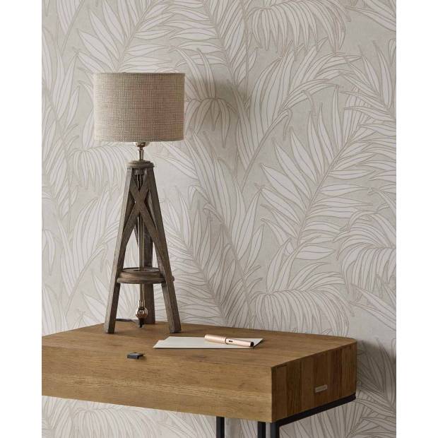 Papier peint Stringed Leaves