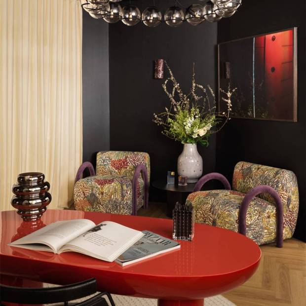 Fauteuil Babylone,  Tissu Eldorado