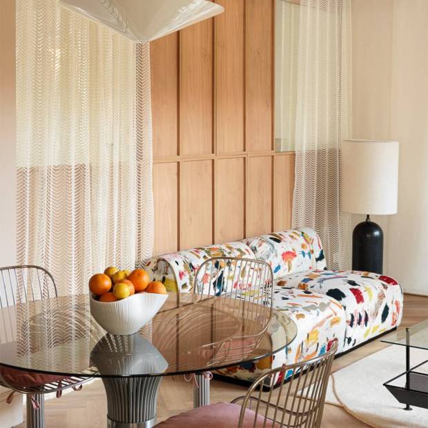 Canapé Victoria, Popus -  Tissu Arty, Pierre Frey