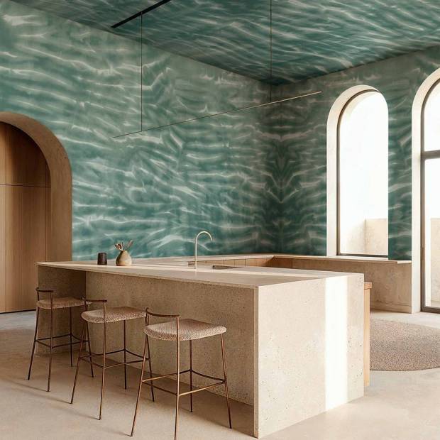 Papier Peint Panoramique Sur Mesure Arashi intissé