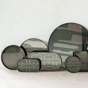 Plateau en verre Second Nature