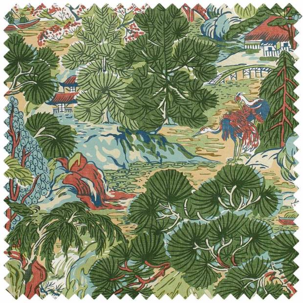Tissu Pagoda Trees