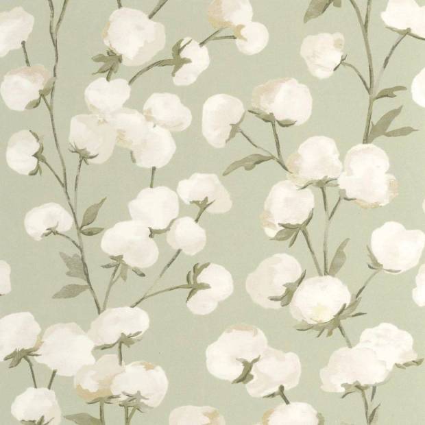 Papier Peint Cotton Flowers