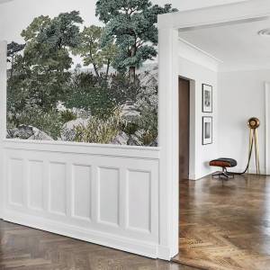 Papier peint Panoramique sur mesure Forêt de Bretagne