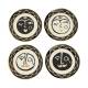 Set De 4 Petites Assiettes Marseilles